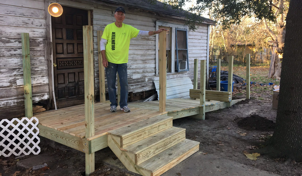 Mr. White Is Alright: An Elderly And Disabled Veteran Recovers From Tropical Storm Imelda